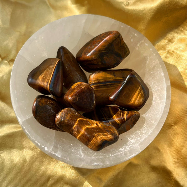 Tiger’s Eye Tumbled Stone