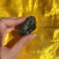 Black Tourmaline Rough Stone