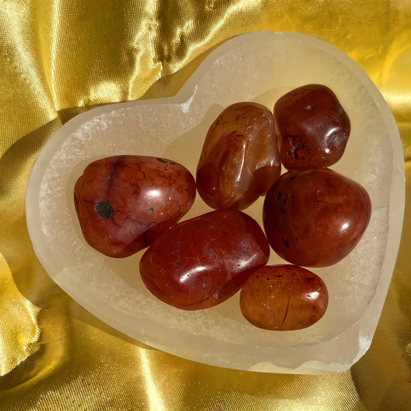 Carnelian Tumbled Stone