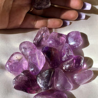 Amethyst Tumbled Stone