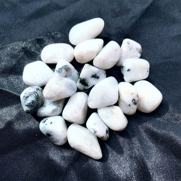 Rainbow Moonstone Tumbled Stone